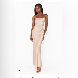 NWOT SHOW ME YOUR MUMU - Dani Slip Dress size medium color: champagne